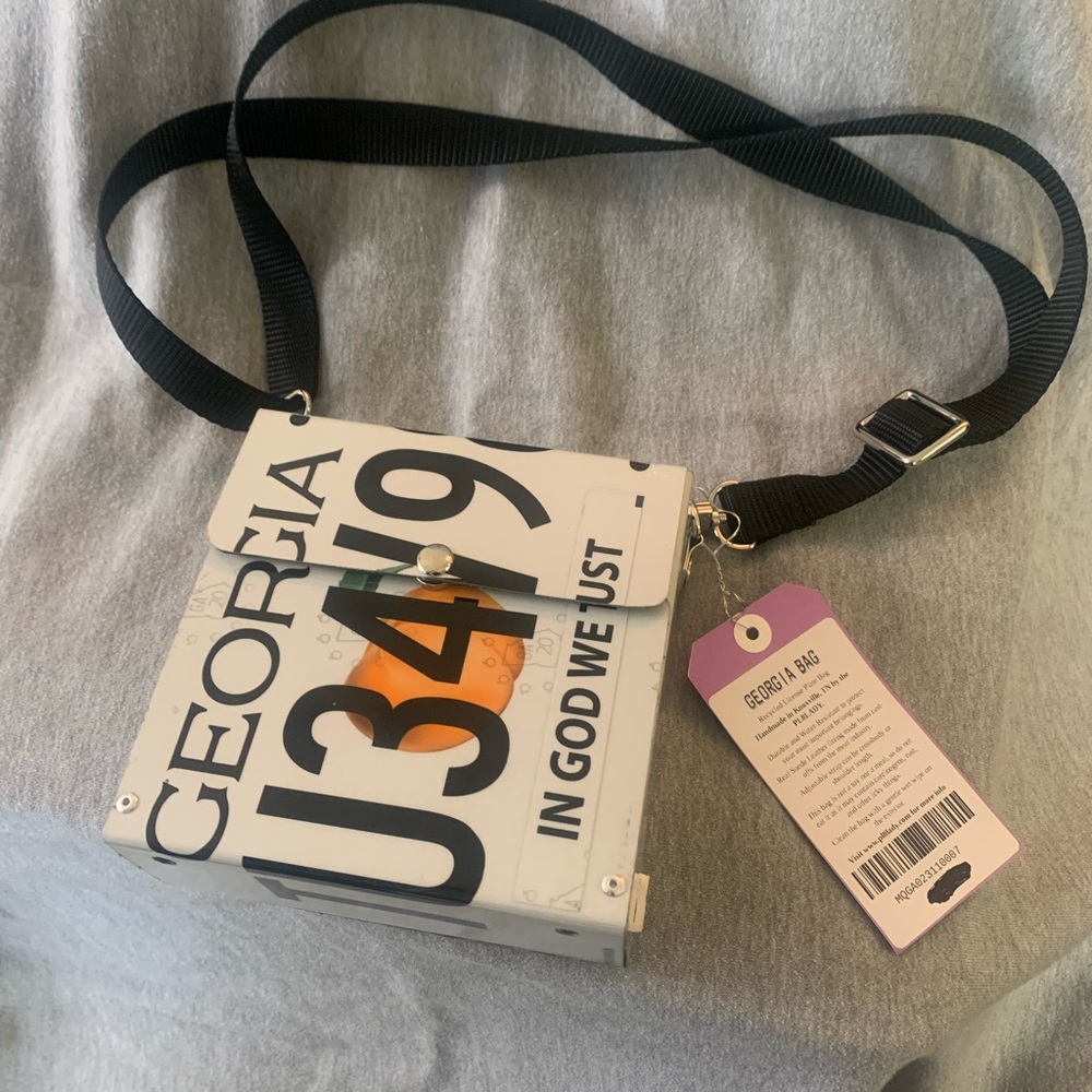 Georgia License Plate Purse